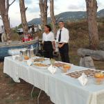 Aperitivo al tramonto sul belvedere di Capo Rasocolmo