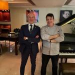 Il Delegato Massimo Acciarini e lo chef Giovanni Seu