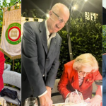 Consegna delle insegne accademiche ad Augusto Neri