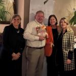 Da sin. Francesca Brunelli, Roberto Faravelli, Maria Lusa Mandelli e Chiara Riveruzzi