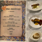 Menu e portate