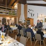 Panoramica della sala con Accademici