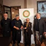 Delegata Ricci Anna con simposiarca Antonio Izzetti e titolare Marco Bazzichi 