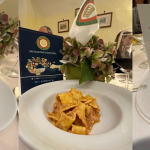 Fiadoncini e Salame di Campotosto, Sagnette alla Pratolana, Crostata di Ricotta