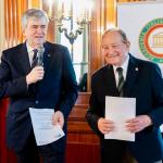 Il Sottosegretario Mazzi e il Presidente Petroni