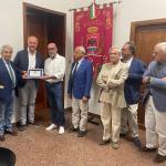 Delegazione ricevuta a palazzo dell'Aquila sede del Comune di Milazzo