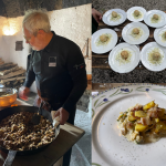 Pramstrahler con i riebl; canederli; Gröstl di stoccafisso