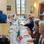Gli accademici di Messina a villa Bacco